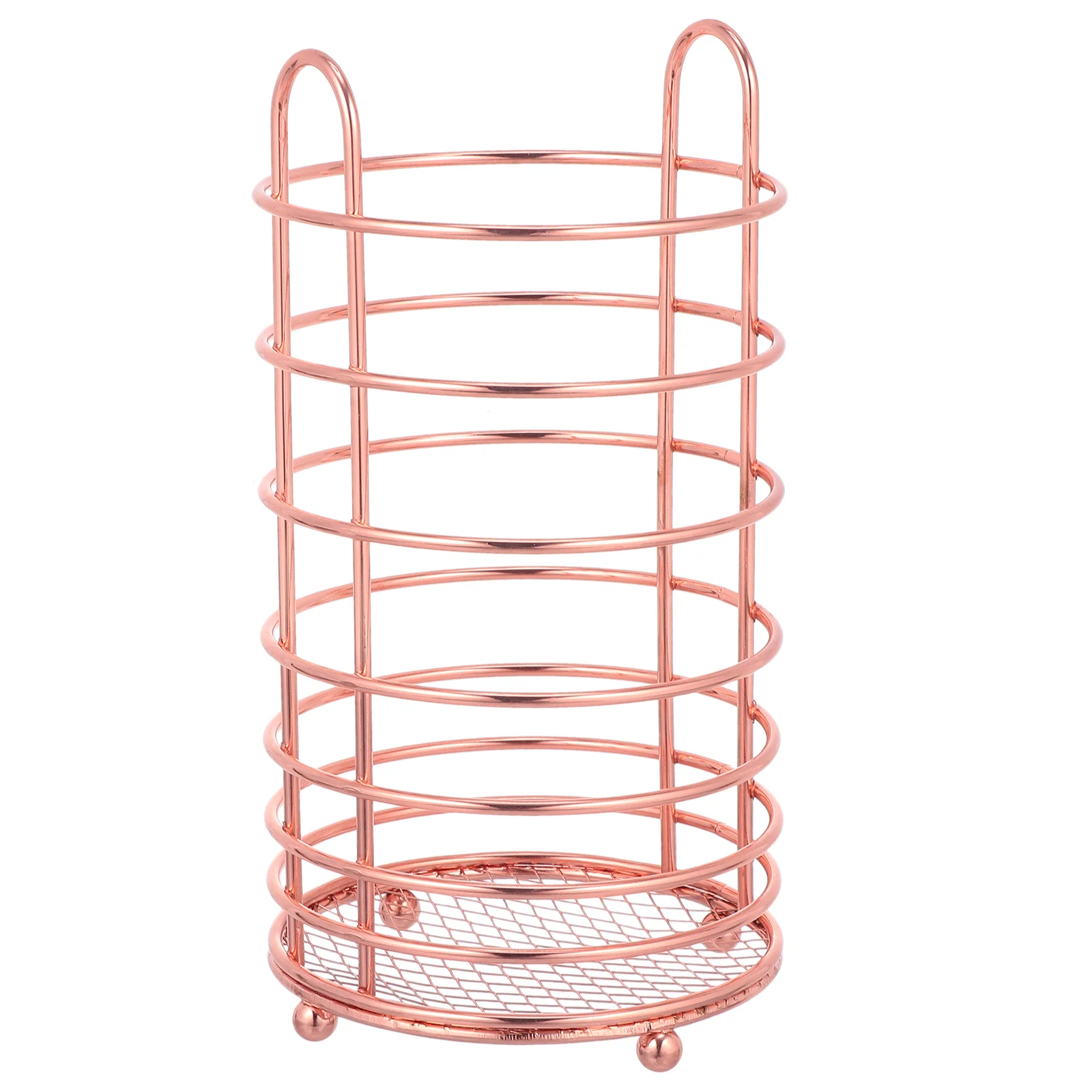 

Utensil Holder Kitchen Organizer Cookingflatwarespatula Crock Rack Stand Drying Cutlery Tool Storage Metal Silverware Ware Steel