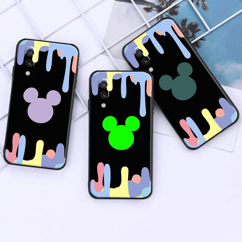 

Ice Cream MIQI For Xiaomi Mi 11 Lite POCO X3 Pro GT NFC M3 Pro Phone Case Coque Back Carcasa Black Funda