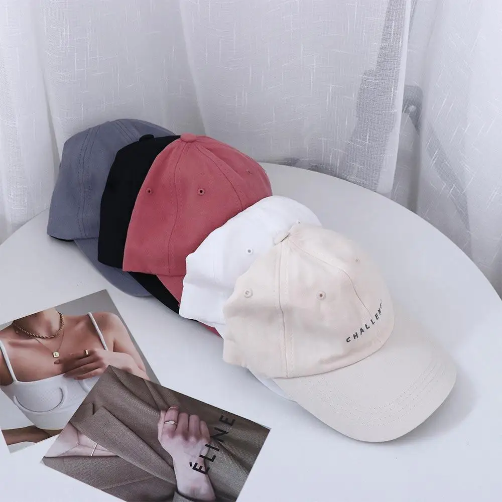 

Fashion Casual Korean Men Outdoor Girls Baseball Cap Visors Cap Women CHALLENGE Hat