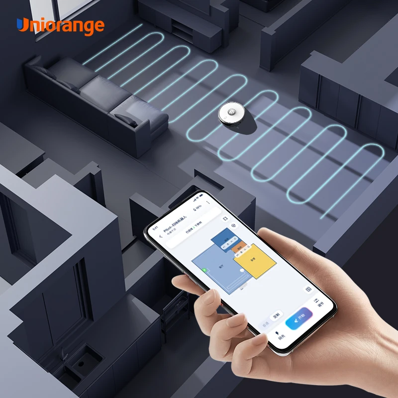 Низкая цена Робот-пылесос в продаже Полностью автоматический двойной швабра