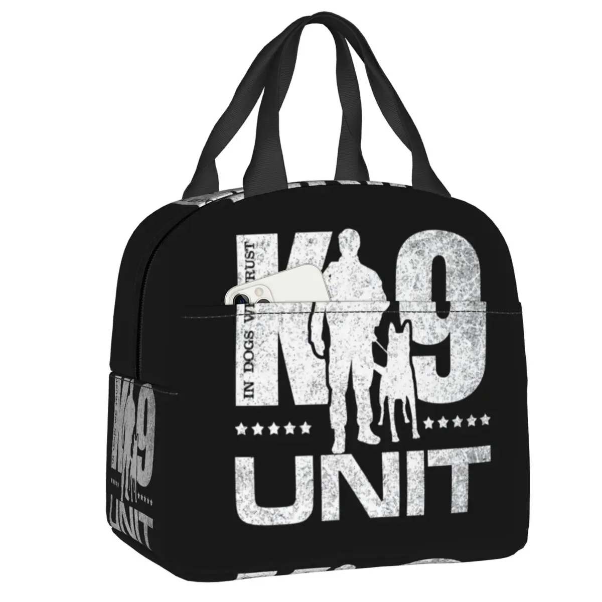 K9 Unit Малинуа Ланч-бокс Водонепроницаемая бельгийская овчарка Термальный