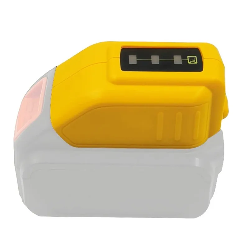 

For Dewalt Dual USB Converter 14.4V 18V 20V Li-ion Battery Converter DCB090 USB Device Charging Adapter Power Supply