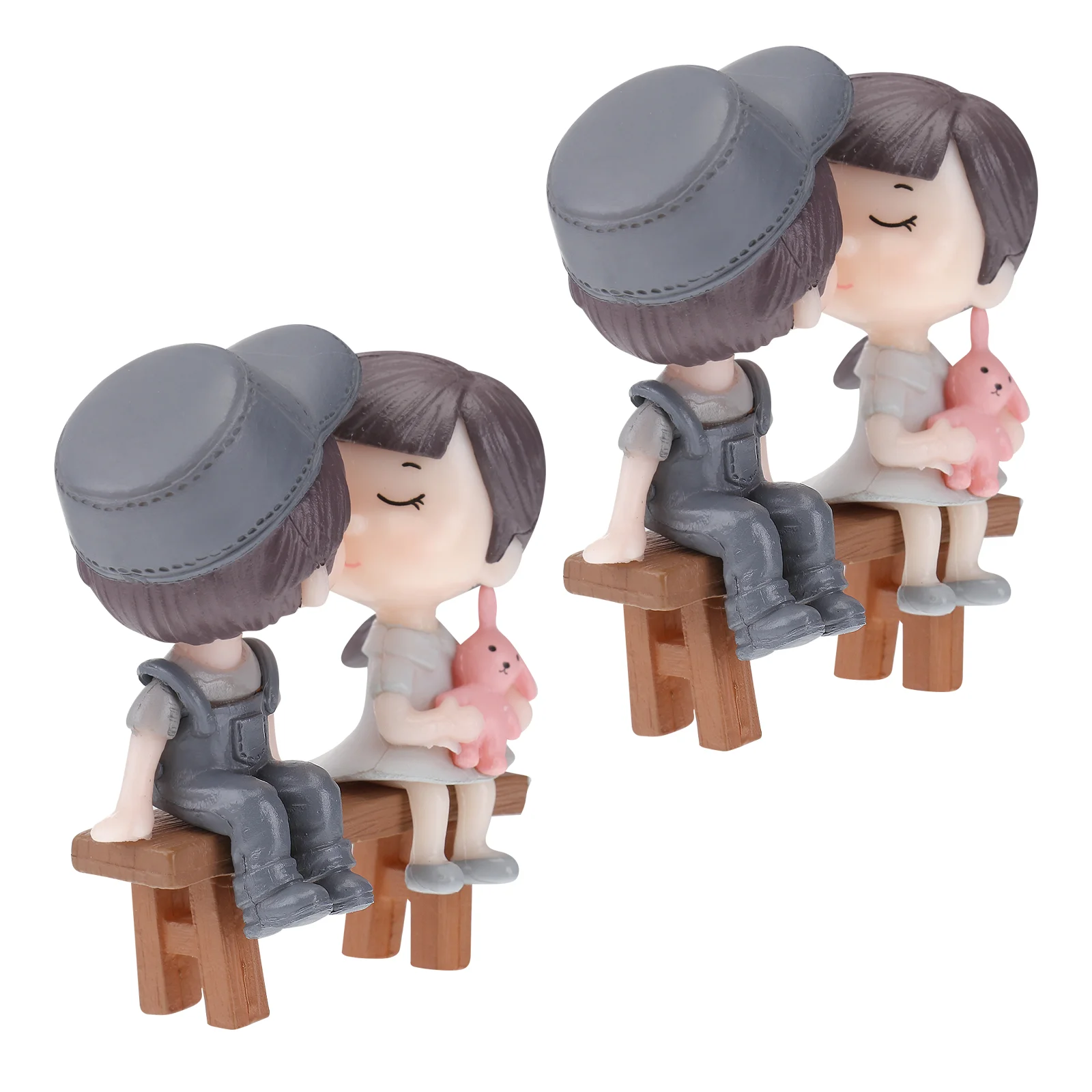 

Couplestatue Figurine Figurines Bonsai Human Friendship Statues Sculptures Wedding Crafts Decorations Her Love His Kissing