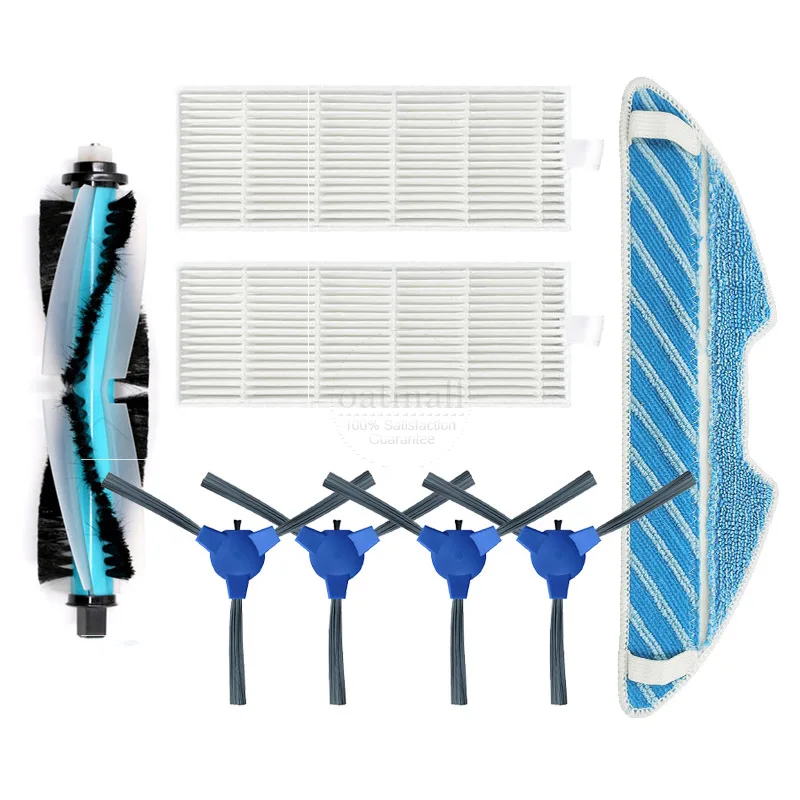 For Cecotec Conga 1390 1290 1590 Spare Parts Vacuum Cleaner Replacement Kit HEPA Filter Central Side Brush Accessories