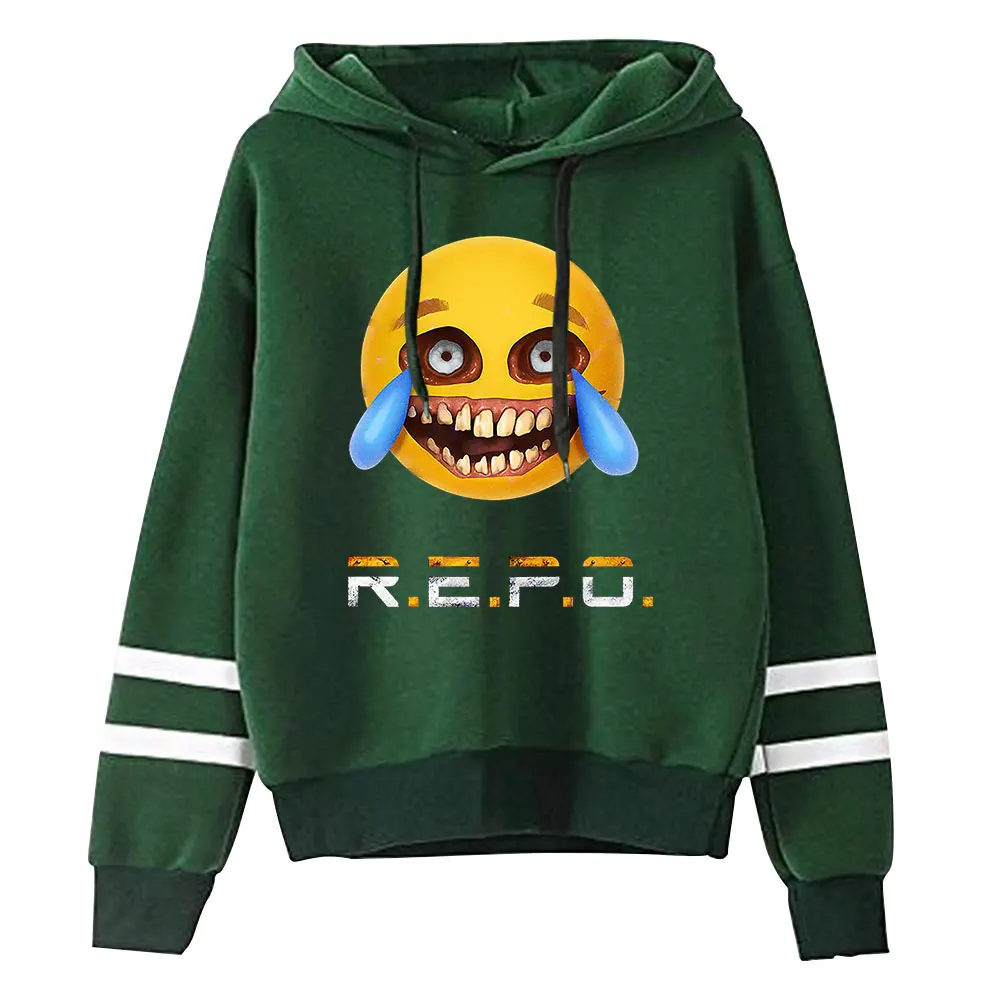 Горячая игра R.E.P.O. Толстовка Merch REPO винтажный пуловер 90-х спортивный костюм