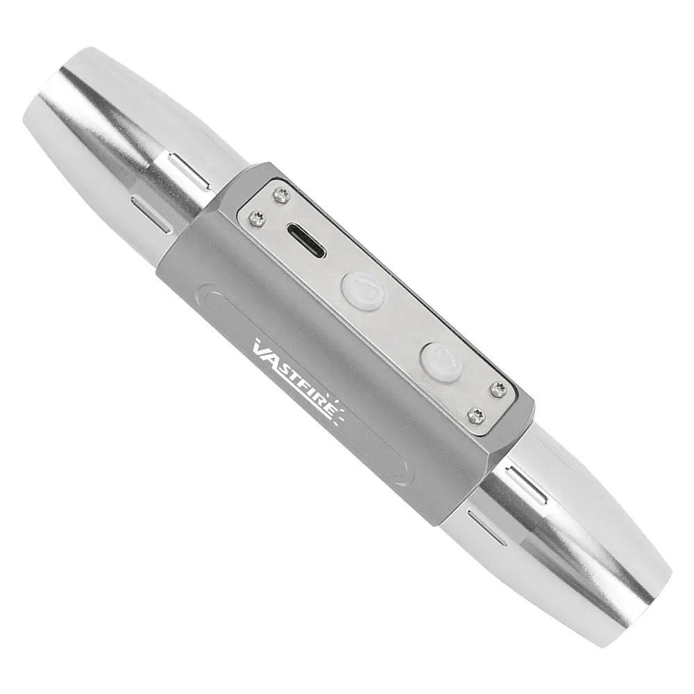 

Перезаряжаемый Водонепроницаемый Фонарик С Двумя Головками И Шестью Источниками Освещения, 40 Вт