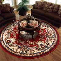 round short pile european carpets for living room decoration rugs for bedroom decor carpet non slip area rug thicken floor mats