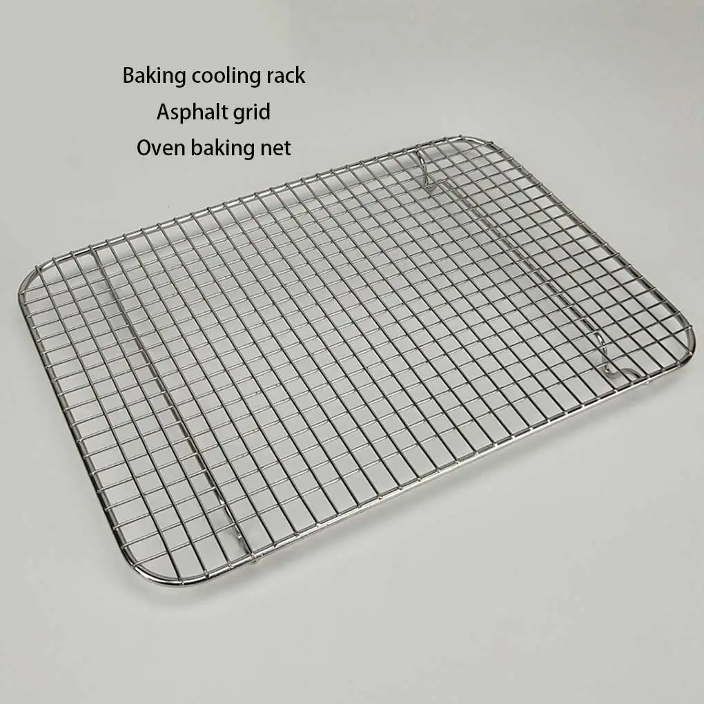 

Флюоресцентная решетка из нержавеющей стали для выпечки кексов, поднос, полка для отеля, ресторана, кухни, флюоресцентная сетка M