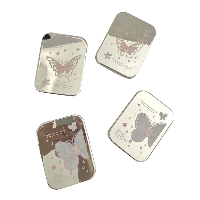 Два упаковки контактных линз чехол портативный мини контейнер для набор