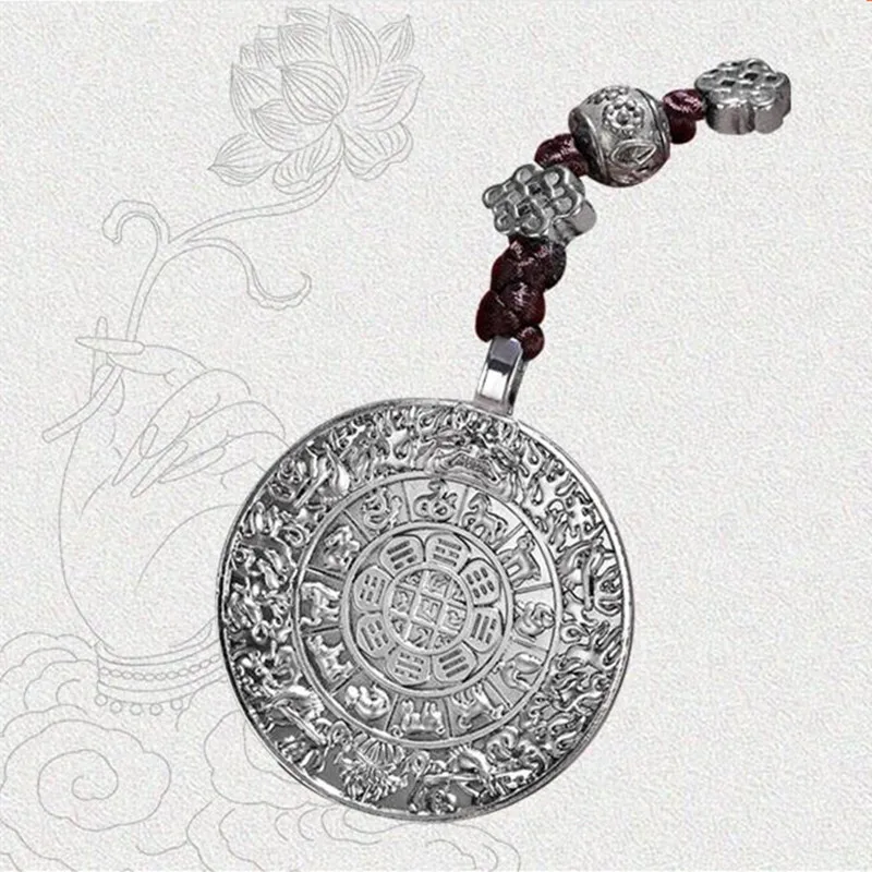 3 7 см изысканный сплав меди в стиле ретро с шестью словами мантра Молитвенное