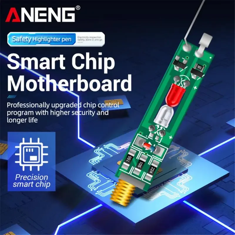 Intelligent Voltage Tester Pen AC Non-contact Induction Test Pencil Voltmeter Power Detector Electrical Screwdriver Indicator