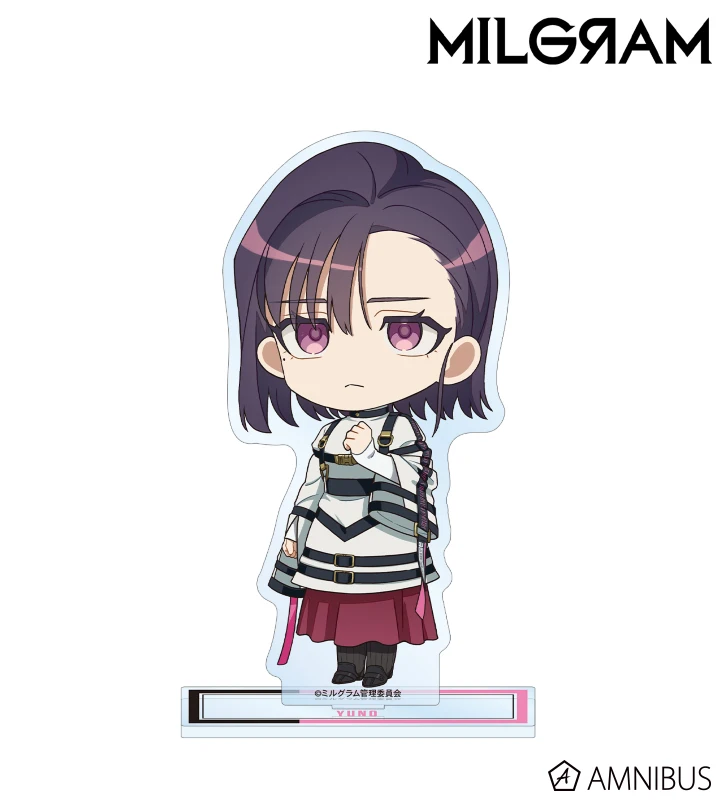 Фото 10 см MILGRAM мини-кукла на акриловой подставке аниме Shidou Es Amane Haruka Kazui Yuno Mikoto милая фигурка модель тарелка игрушки для косплея №3