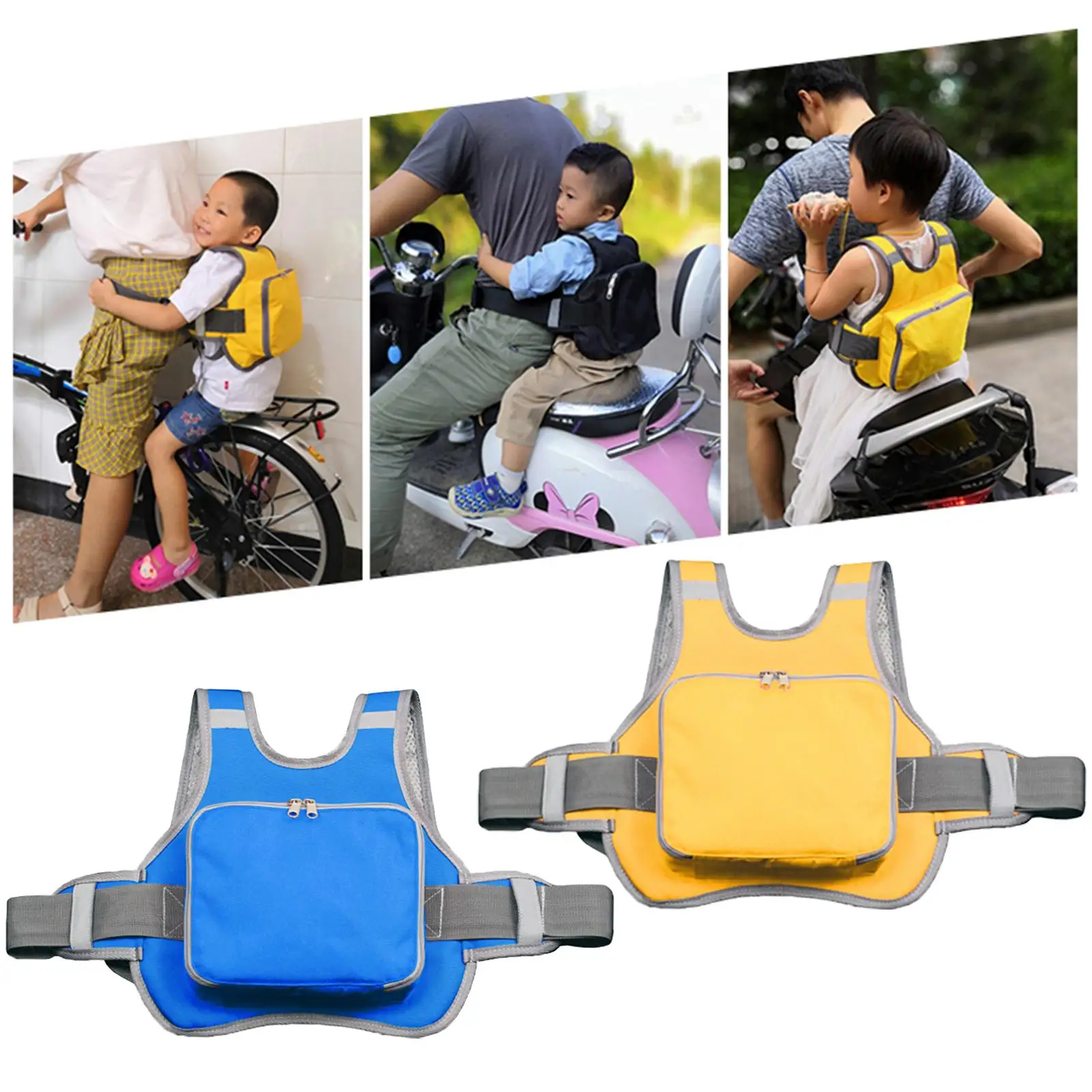 

Anti-lost Harness Backpack for Motorbike Riding Baby Carrier