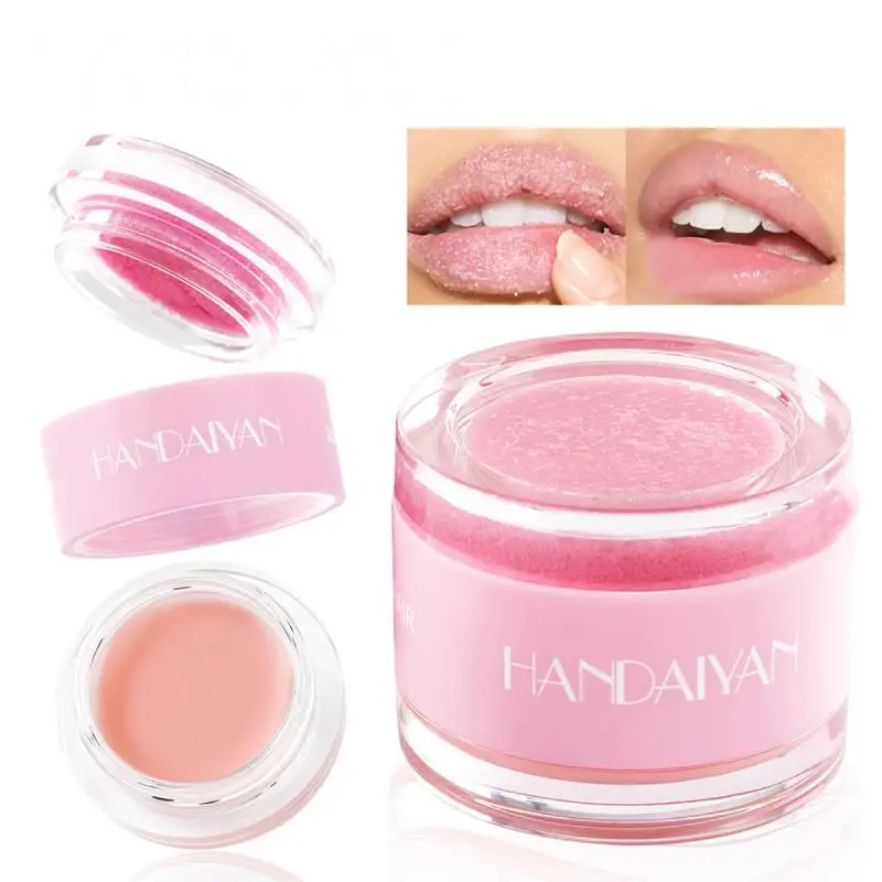 

2in1Lip Scrub Lip Plumper Moisture Lip Balm Exfoliating AntiAgeing Scrub Lip Film Nourish Repair Fine Lines Lips Care