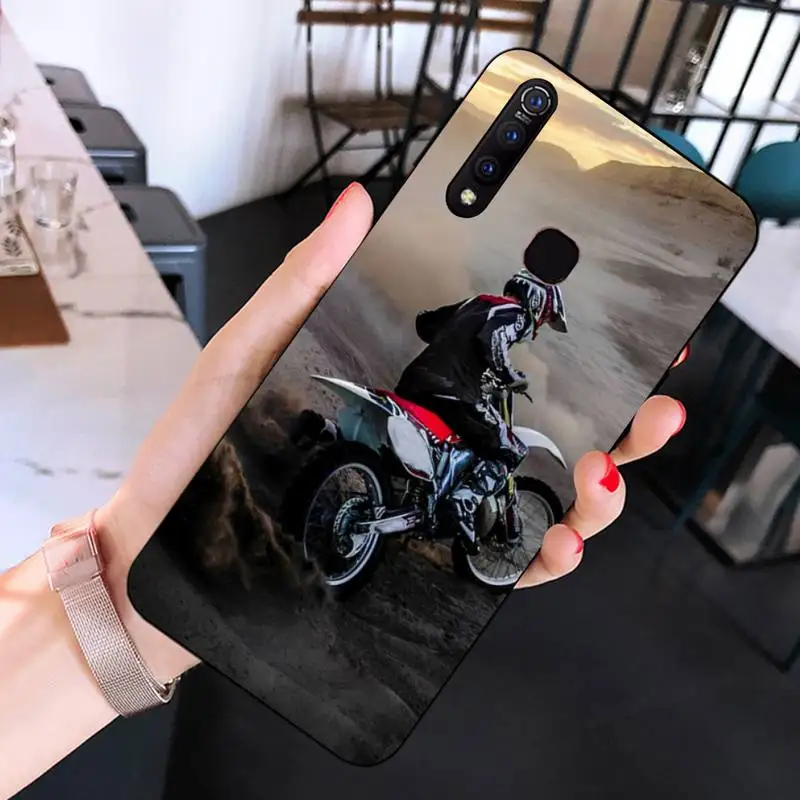 motorcycle Phone Case For Huawei Y9 6 7 5 Prime Enjoy 7s 7 8 plus 7a 9e 9plus 8E Lite Psmart Shell
