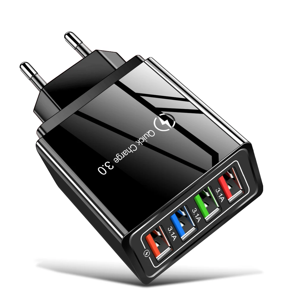 

Зарядное устройство для iPhone 13, быстрая зарядка 3,0, адаптер для телефона, настенное зарядное устройство для мобильного телефона, быстрая заря...