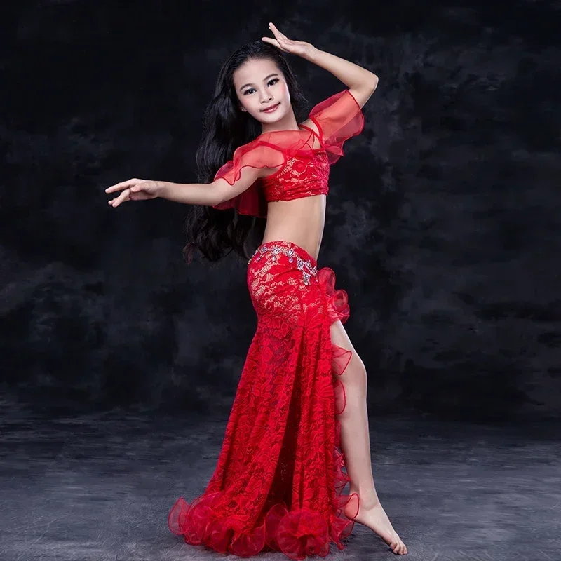 Детский костюм для восточных танцев живота и индийских