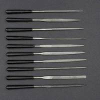 10pcsset metal needles file for glass stone jewelers diamond wood carving craft sewing hand files tools