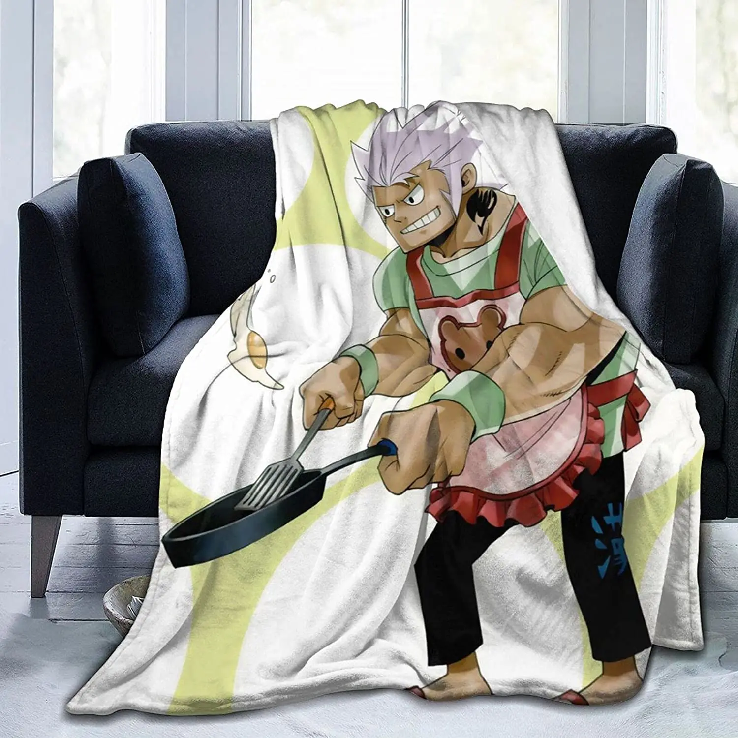 

Elfman Fluffy Soft and Comfortable Blanket, Anime Warm Embrace of Sympathy