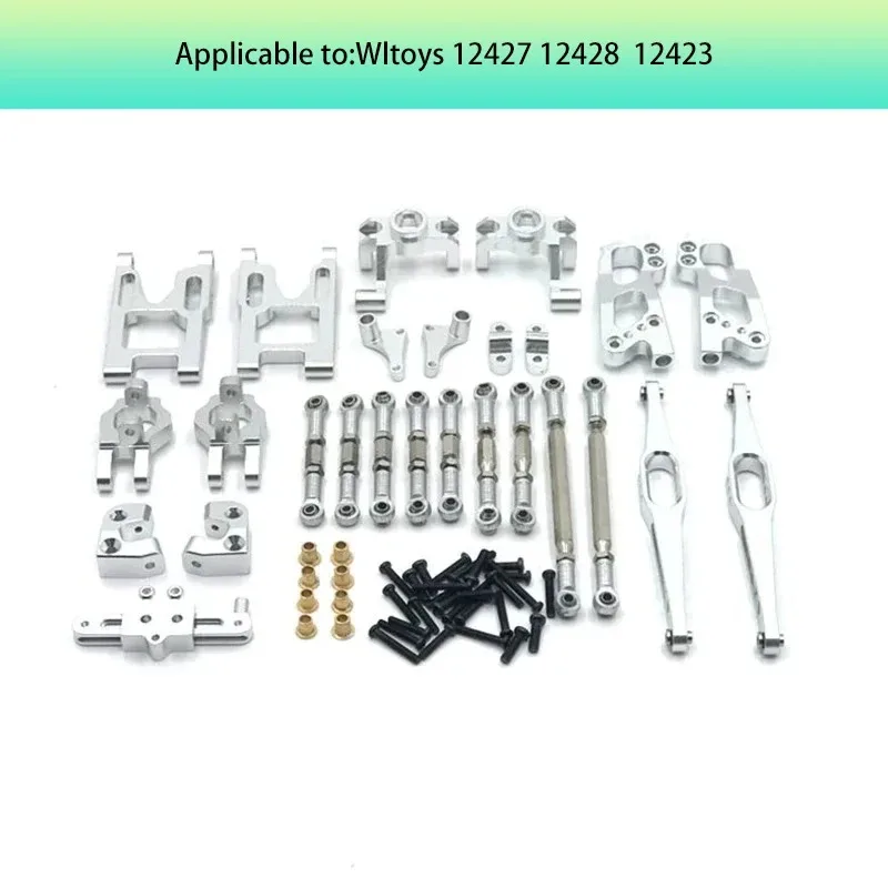 Wltoys-piezas Coche A Control Remoto Modelo FY-03 Piezas Metal Mejoradas Asiento Oscilante Color Azul 1/12 12428 12423 12427