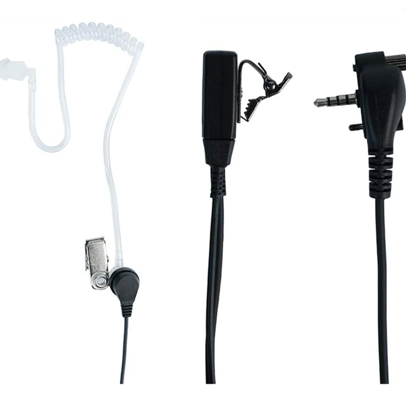 Vx-261 Earpiece Covert Acoustic Tube Bodyguard Ear Piece Headset with Mic for Motorola Vertex Standard 2 Way Radio VX-231,VX-351
