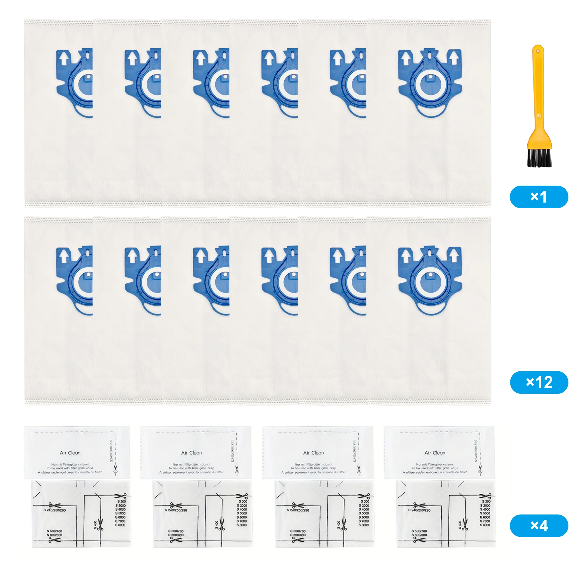 

Набор мешков для пылесоса Heloxyo к моделям Miele