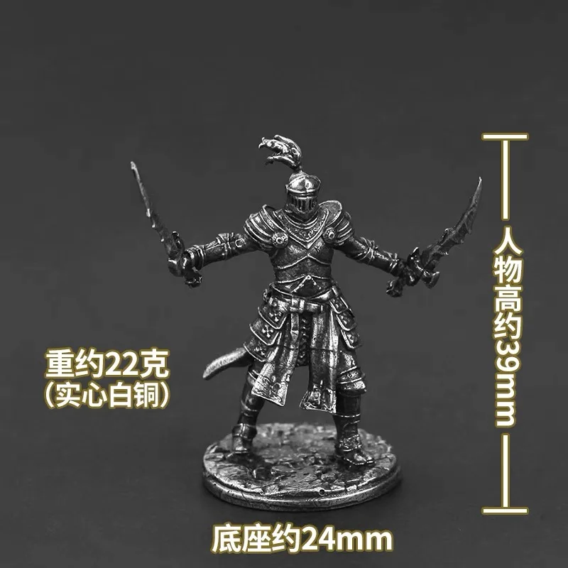 

Металлическая статуэтка самурая в стиле Артура