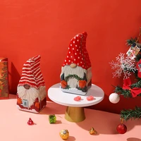 santa candy biscuit storage box desk jewelry stationery organizers kawaii caja christmas holiday accessories free shipping items