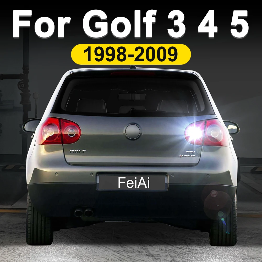 

Светодиодные фонари заднего хода для Volkswagen VW Golf MK5 MK4 MK3 Golf 3 4 5 аксессуары 1998-2009 2008 2007 2006 2005 2004 2003 2002 2001
