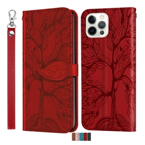 3d tree flip leather case for xiaomi 10 lite 11 poco x3 m3 redmi 9 9a 9c 9t note 9t 10 10s 10 pro 11 11s phone book cover cases free global shipping