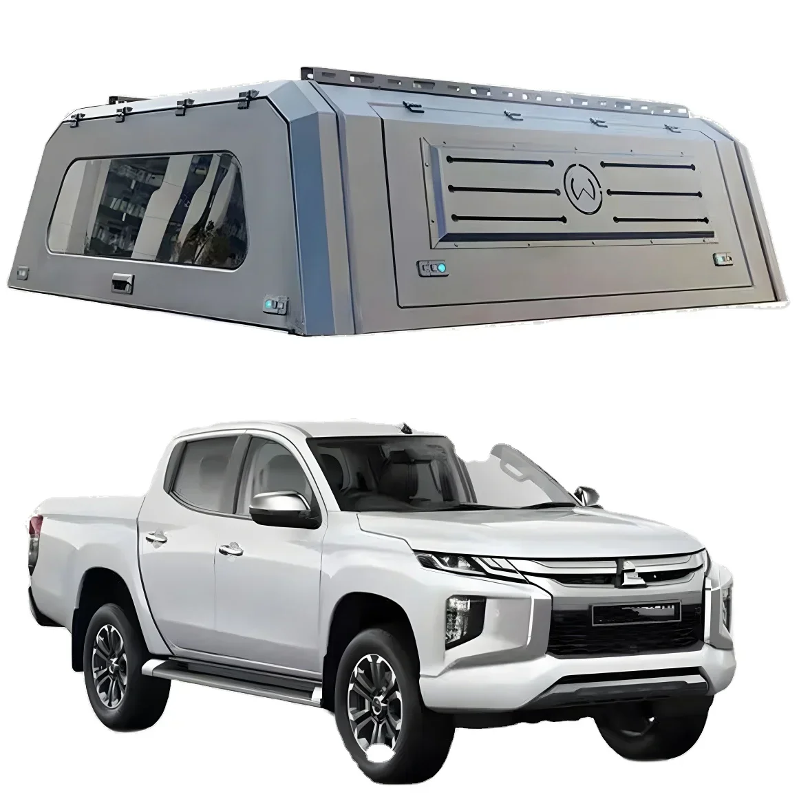 Легкий алюминиевый пикап с навесом для кемпера жесткая кровать Great Wall Poer Changan Kaicene