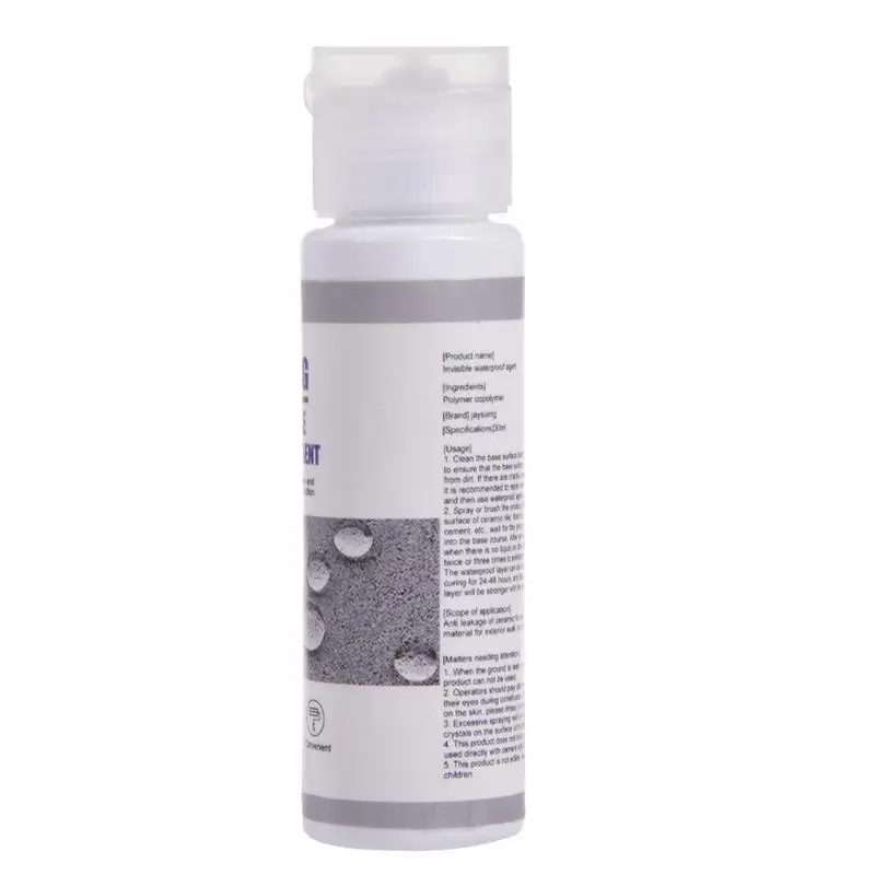 

Invisible Waterproof Agent 30ML Leak-Trapping Repair For Roof And Exterior Wall Super Strong Bonding Spray Wall Repair Patch Kit