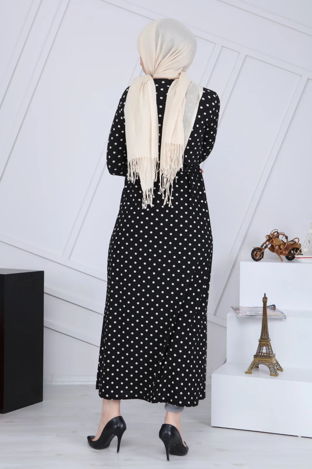 

Arched Hijab Dress MC0172