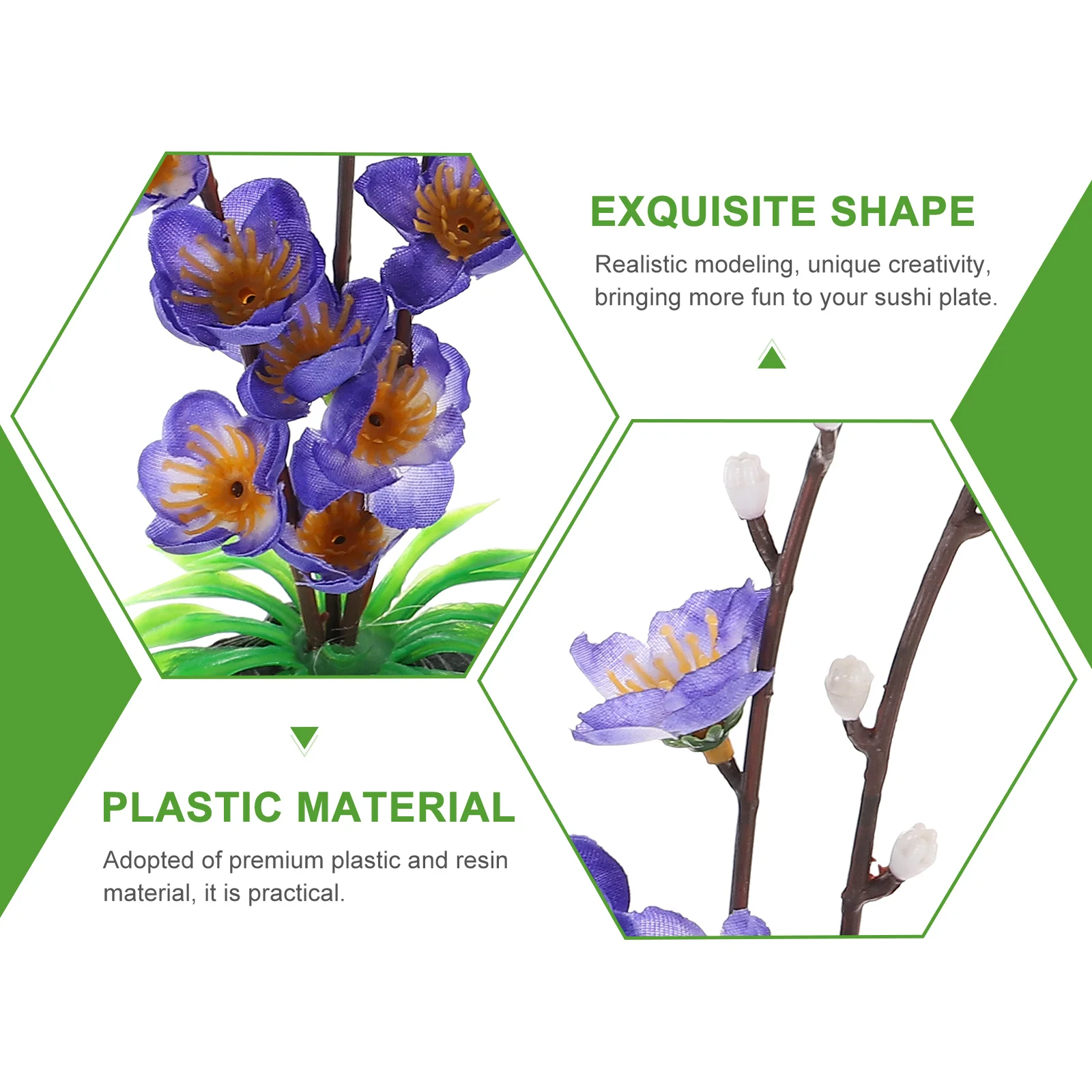Украшения для сашими тарелка суши искусственные цветы украшения японская вишня
