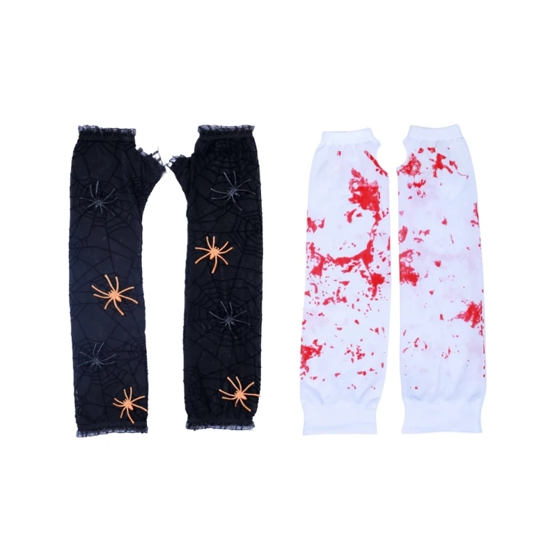 

Stylish Halloween Arm Warmers 1Pair Women and Men Hand Decorative Ornament