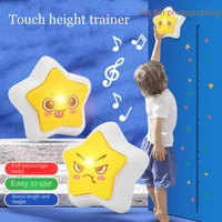 touch high jump counter childrens high jump trainer voice broadcast bounce exercise with height stickers promote height