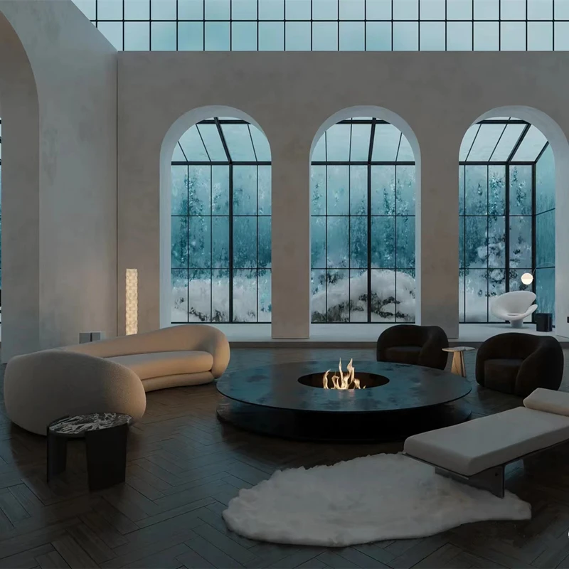 Диван Svalbard с большим медведем приемная зона для отеля модель комнаты диван