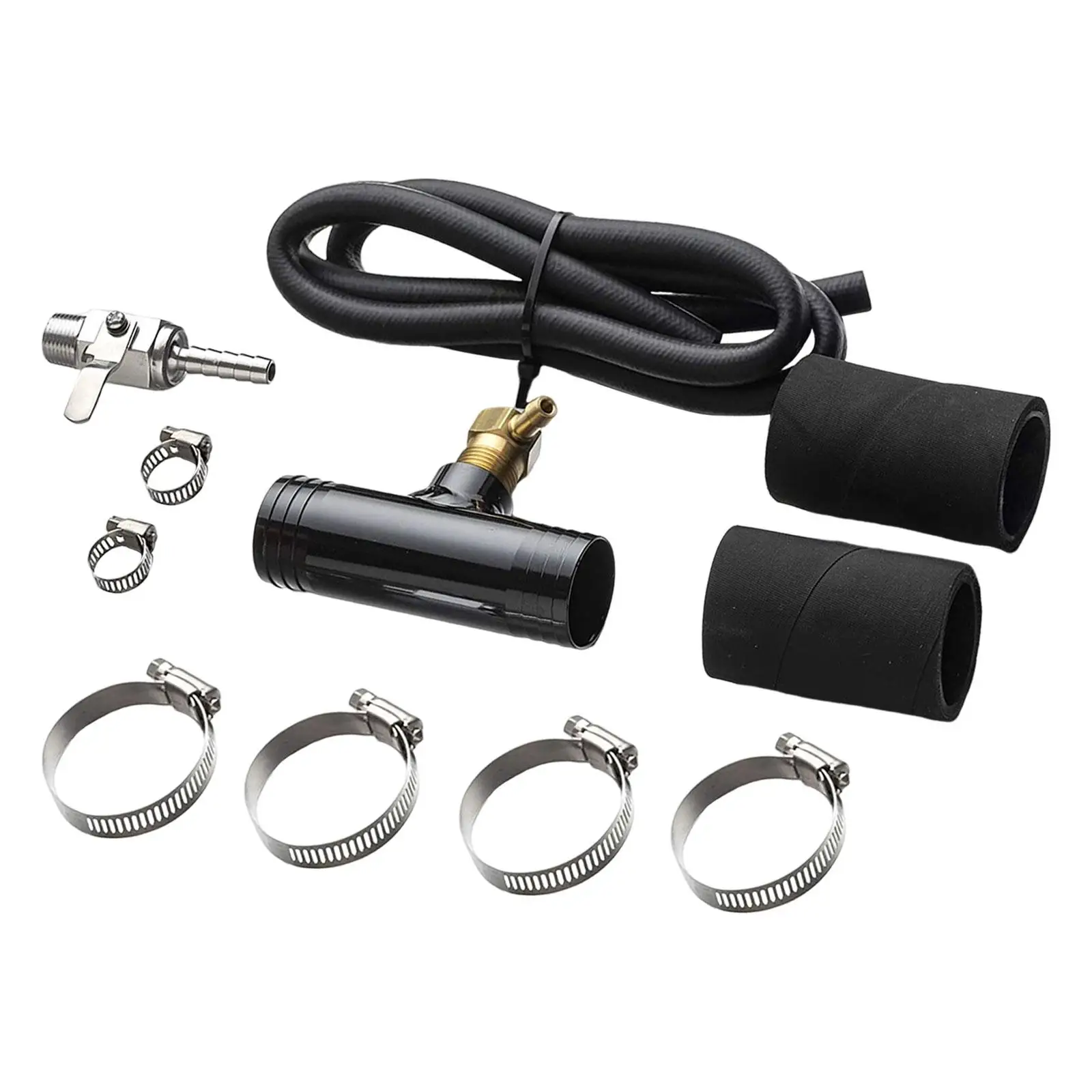 

Auxiliary Fuel Tank Install Kit 11408 1 3/4" for Gravity Fueled Auxiliary Fuel Tank Only for Diesel for Dodge Replace Parts