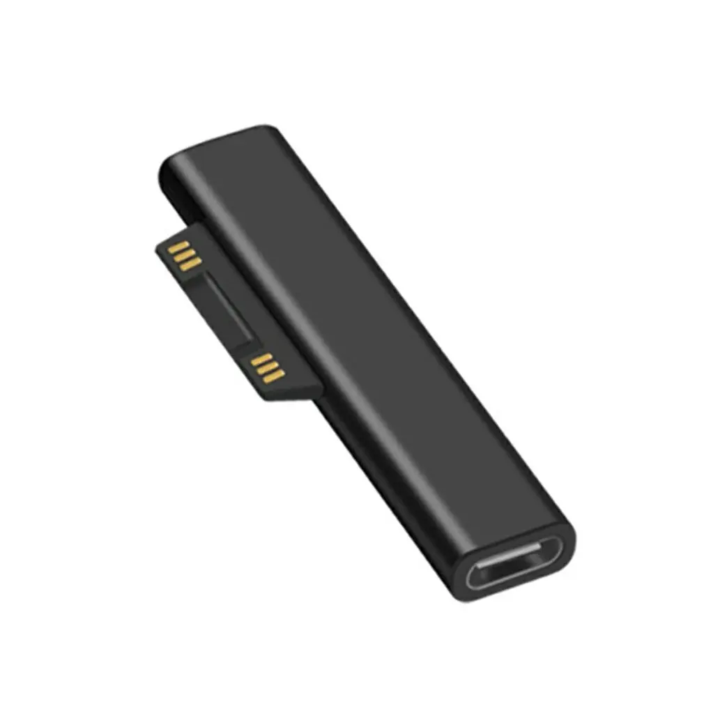 

Type C Female PD Fast Charging Plug Converter for Surface Pro 3 4 5 6 Go Connector for USB C Female Adapter Surface Book
