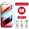 9H 4PCS Tempered Glass For iPhone X XS Max XR Protective Glass On iPhone 6 6s Plus 7 8 Plus Screen Protector Film 1