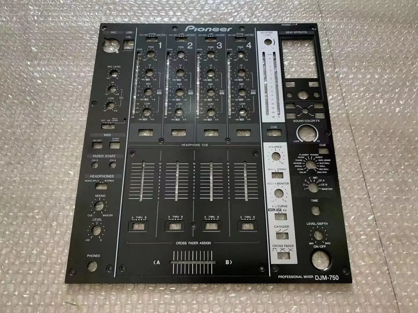 Pioneer DJM700 750 800 900Nexus 900NXS2 2000Nexus панель микшера железная пластина