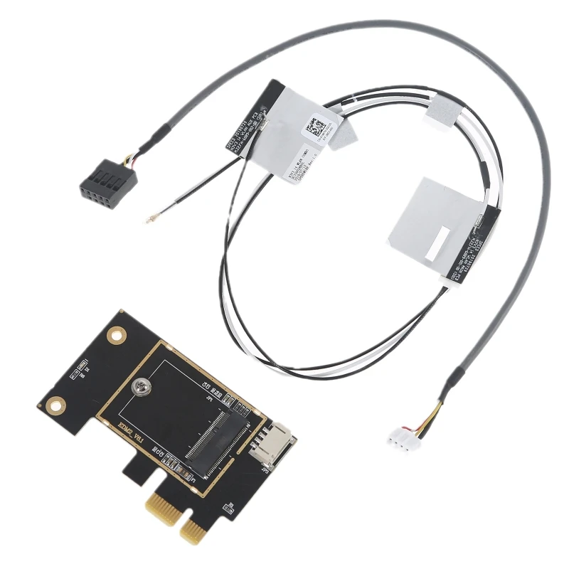 

NGFF for .2 to Desktop PCI-E Wireless for .2 WiFi Card to PCIe 1X Adap