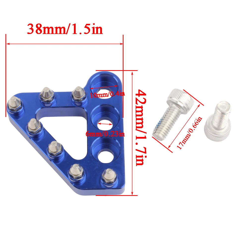 Задняя ножная педаль тормоза мотоцикла тормозная головка универсальные