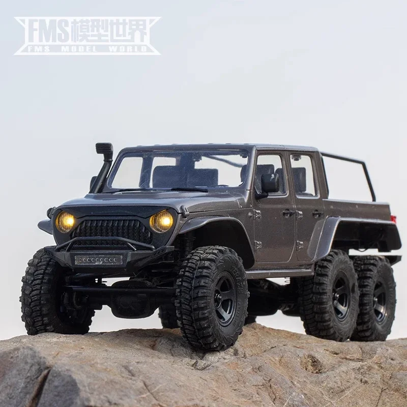 Новый Fms 6wd 6x6 2 4 ГГц Радиоуправляемый автомобиль 1/18 Cheyenne Электрический пульт