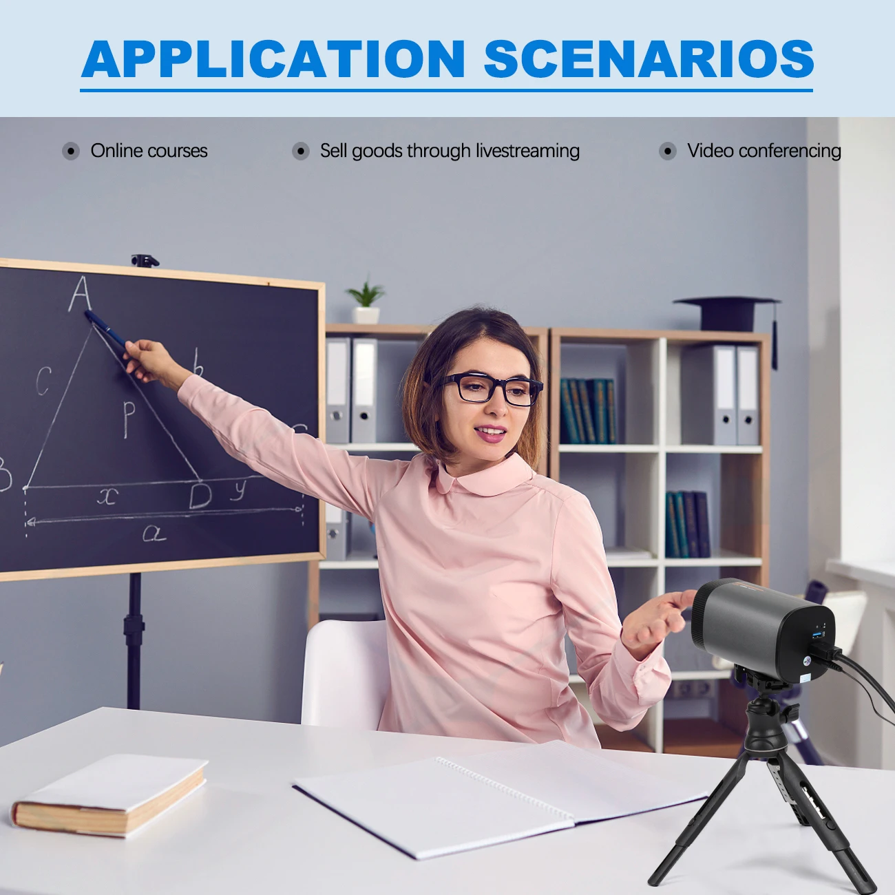 Фото Лучший OEM ODM 2024 FoMaKo FMK207 10-кратный оптический зум Разрешение HD Прямая трансляция Проводная технология автофокуса №3