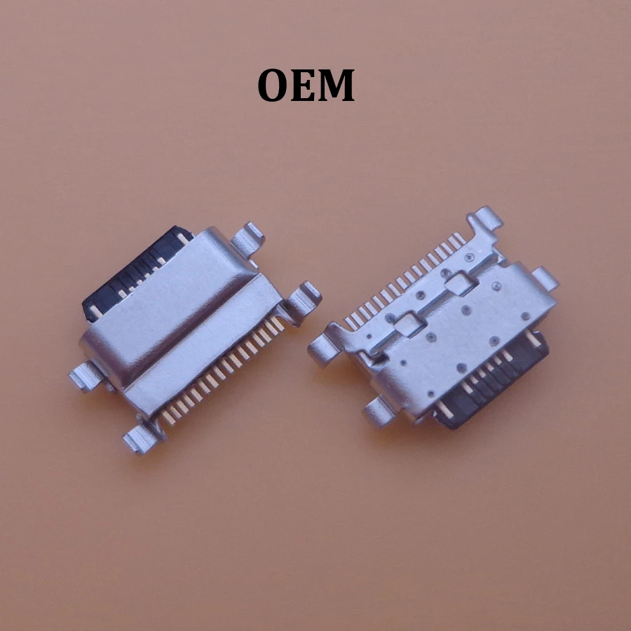 100pcs USB Charging Jack Connector For Xiaomi CC9E A3 Redmi K30i k30 10X Pro Pocophone X2 POCO X3 NFC Global Charger Port - купить по