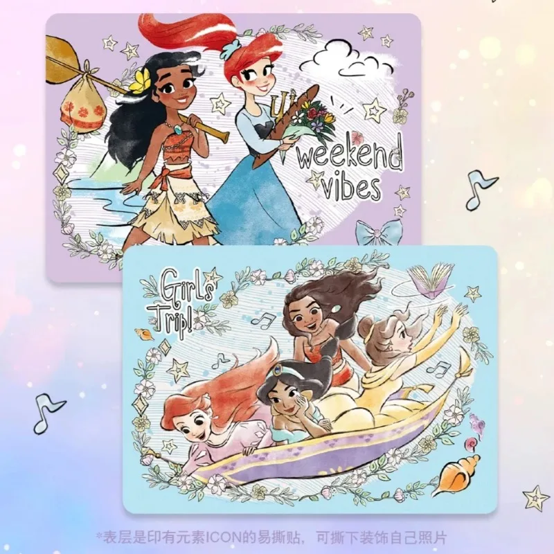 Фото Коллекционные карточки card.fun Original Disney Princess: Волшебные сказочные аниме-карточки, редкие памятные коллекционные карточки с Ариэль и Белоснежкой, подарок для детей №4
