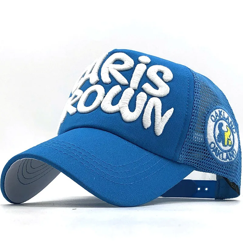 

New Parent-child Baseball Cap Men's and Women's Sunscreen Sunshade Peaked Caps Simple Children's Alphabet Mesh Hip Hop Hat 2022