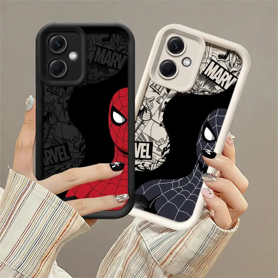 Чехол для телефона Marvel Venom Spidermans Xiaomi Redmi 12 12C 13C 5G 13 4G A1 A2 Plus A3 Poco X3 NFC Pro C50 C51 C61 Cover