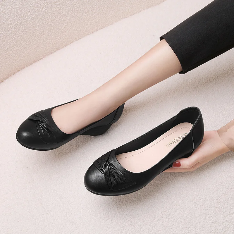 

Split Toe Boots Women Real Leather Ninja Tabi Boots Genuine Leather Chunky Heel Ankle Boot Cow Leather Woman High Heels Shoes